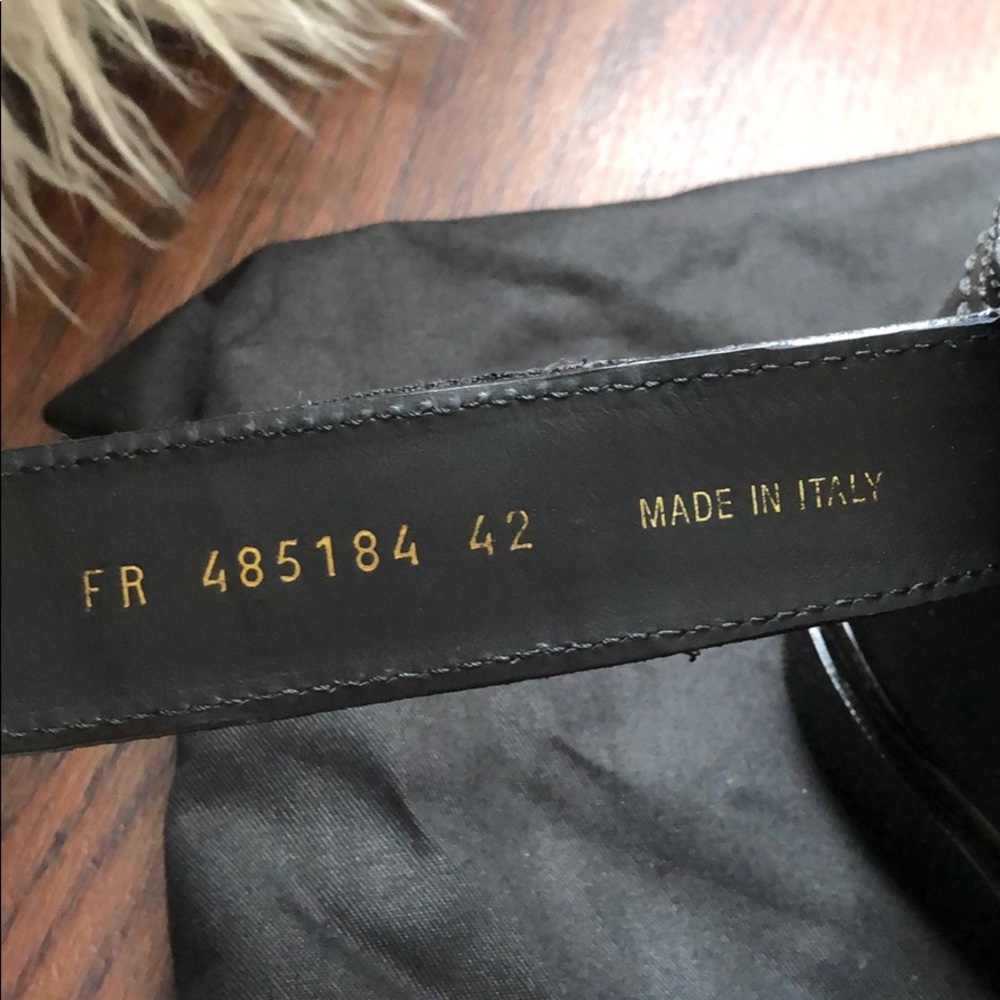 Saint Laurent Mid Top Velcro Sneakers - Picture 3 of 8